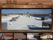 Tablet Screenshot of jacktherooferaz.com